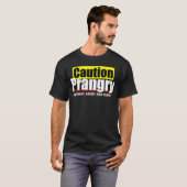 Wütend lustiger Spruch Mädchen T-Shirt (Vorne ganz)