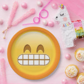 wütend, mürrisch gefühlsmäßig gefühlte Papiertüte Pappteller (Party)