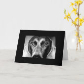 Wütend, Sie betrachtend Karte (Gelbe Blume)