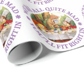 Wütende alle wir sind ziemlich. Sie passen nach Geschenkpapier (Rolleneckpunkt)