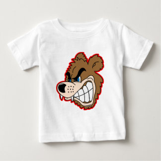 wütende Bärengesicht Baby T-shirt
