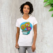 Wütende Blume T - Shirt