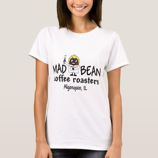 Wütende Bohnenlogoabnutzung T-Shirt (Vorderseite)