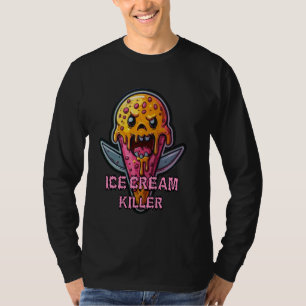Wütende Eiscreme Killer Grimly Icecream Gangster S T-Shirt