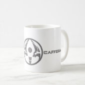Wütende Engels-Kaffee-Tasse Kaffeetasse (VorderseiteRechts)