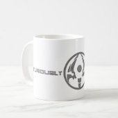 Wütende Engels-Kaffee-Tasse Kaffeetasse (Vorderseite Links)