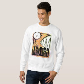 Wütende Fische Sweatshirt (Vorne ganz)