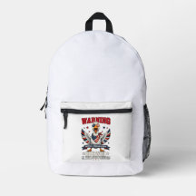 Wütende Gans 4. Juli-Rucksack