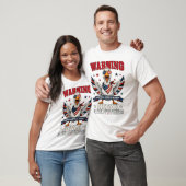 Wütende Gans 4. Juli T-Shirt (Unisex)