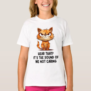 Wütende gestresste Katze Lustiges Stress-Meme für T-Shirt