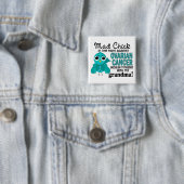 Wütende Großmutter-Eierstockkrebs des Küken-2 Button (Beispiel)
