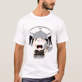 Wütende Hundemel T-Shirt (Vorderseite)