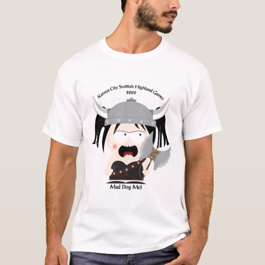 Wütende Hundemel T-Shirt (Vorderseite)