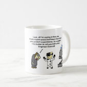 Wütende Ingenieur-Tasse Kaffeetasse (VorderseiteRechts)