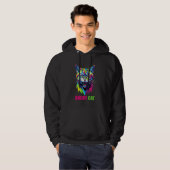 WÜTENDE KATZE HOODIE (Vorne ganz)