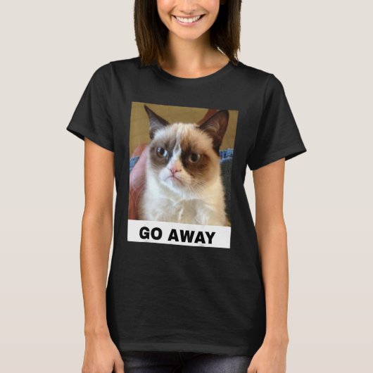 wütende Katze T-Shirt (Vorderseite)