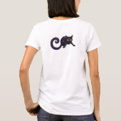 Wütende KATZE T-Shirt (Rückseite)