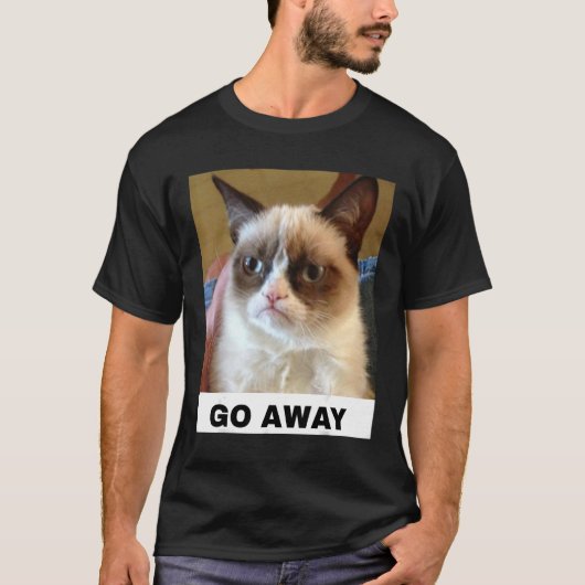 wütende Katze T-Shirt (Vorderseite)