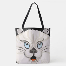 Wütende Katze Tasche