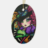 Wütende Keramikornament (Links)