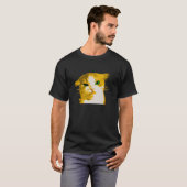 Wütende Kitty Katze T-Shirt (Vorne ganz)