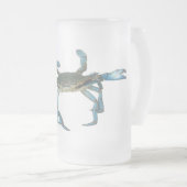 "Wütende Krabben-" mattierte Tasse (VorderseiteRechts)