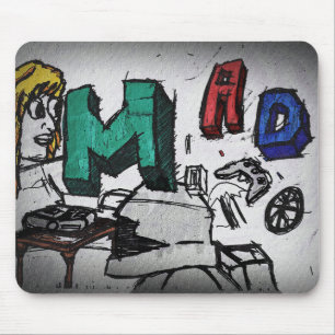 WÜTENDE Mausunterlage Mousepad