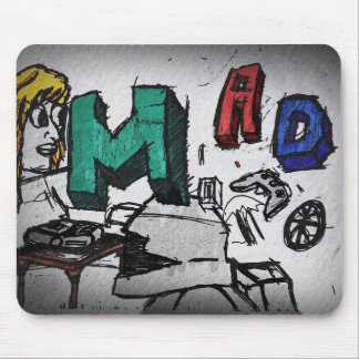 WÜTENDE Mausunterlage Mousepad
