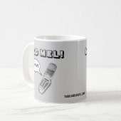 WÜTENDE MEL! - Mel Gibson Kaffeetasse (Vorderseite Links)