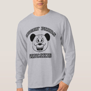 Wütende Panda Pfannkuchen T-Shirt