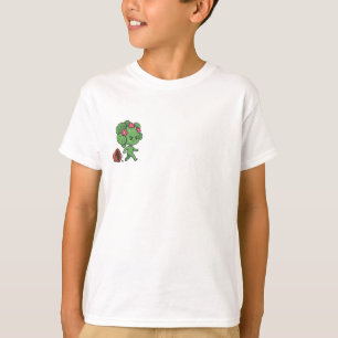 Wütende sprießende Blumenknospen-Kinder T-Shirt