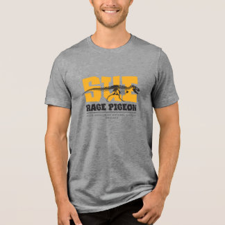 Wütende Taube verklagen Tri-Blend Shirt