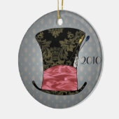 "Wütende viktorianische" Verzierung Keramik Ornament (Links)