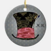 "Wütende viktorianische" Verzierung Keramik Ornament (Hinten)