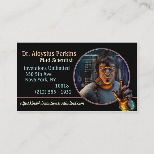 Wütende Wissenschaft! (M) Visitenkarten Visitenkarte (Vorderseite)