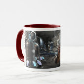 WÜTENDE WISSENSCHAFT! Tasse (Vorderseite Links)