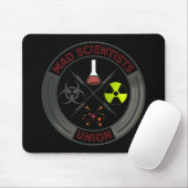 Wütende Wissenschaftler-Gewerkschaft Mousepad (Mit Mouse)