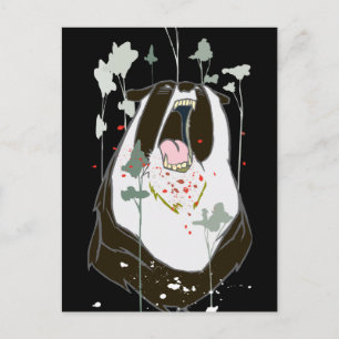 Wütende Wüste "Tasche voller Monster" Postkarte