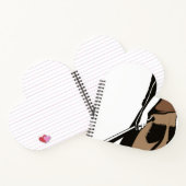 wütender Affe Notizblock (Innenseite)