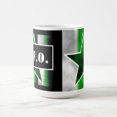 Wütender Außerirdischer [ SKULLien ]  Kaffeetasse (Mittel)