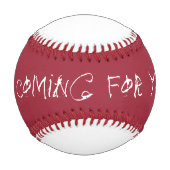 Wütender Baseball (Rückseite)