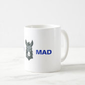 Wütender Becher Kaffeetasse (VorderseiteRechts)