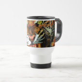 Wütender Brüllender Tiger Reise-Kaffeebecher Bold Reisebecher (VorderseiteRechts)