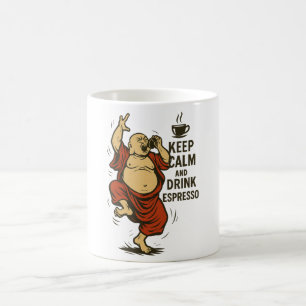 Wütender Buddha Kaffeetasse