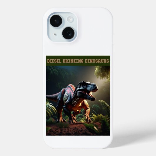 Wütender Dino Case-Mate iPhone Hülle (Rückseite)