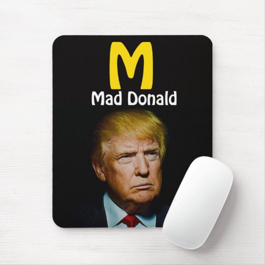 WÜTENDER DONALD MOUSEPAD (Mit Mouse)