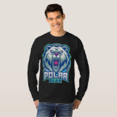 Wütender Eisbär T-Shirt (Vorne ganz)