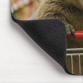 Wütender Erdhörnchen-Einkäufer Mousepad (Ecke)