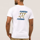 Wütender Foosball Reihen-T - Shirt (Rückseite)