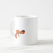 Wütender Fuchs Kaffeetasse (Vorderseite Links)